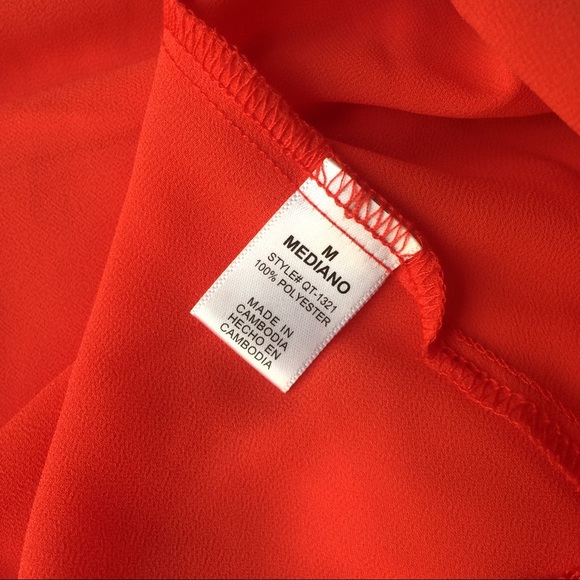 Orange Racerback Tank - Picture 4 of 4